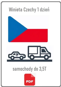 eWinieta Czechy na wybrany dzień (ważna do 23:59) samochód do 3.5T