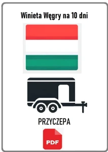 eWinieta WĘGRY 10 dni - PRZYCZEPA (KAT. U)