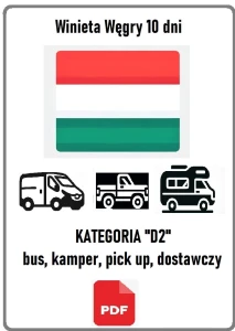 eWinieta WĘGRY 10 DNI -  BUS do 3.5t (kat. D2)
