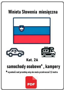 eWinieta SŁOWENIA MIESIĄC -samochód osobowy (KAT.2A)