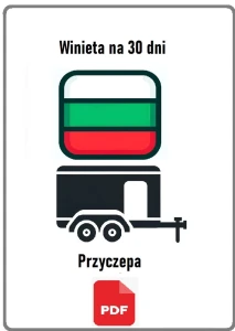 eWinieta BUŁGARIA PRZYCZEPA - 30 DNI